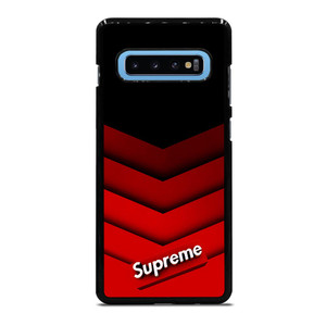 SUPREME RED PATTERN Samsung Galaxy S10 Plus Case SUPREME RED PATTERN Samsung Galaxy S10 Plus Case