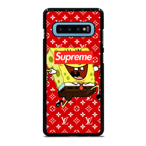 SUPREME SPONGEBOB Samsung Galaxy S10 Plus Case SUPREME SPONGEBOB Samsung Galaxy S10 Plus Case