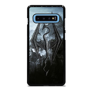 THE ELDER SCROLLS V SKYRIM LOGO Samsung Galaxy S10 Plus Case THE ELDER SCROLLS V SKYRIM LOGO Samsung Galaxy S10 Plus Case