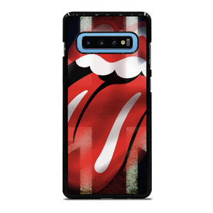 THE ROLLING STONES BRITISH FLAG LOGO Samsung Galaxy S10 Plus Case THE ROLLING STONES BRITISH FLAG LOGO Samsung Galaxy S10 Plus Case