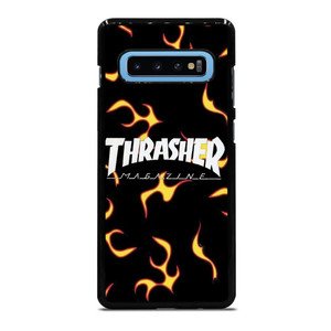 THRASHER SKATEBOARD MAGAZINE FLAME Samsung Galaxy S10 Plus Case