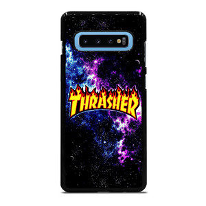 THRASHER SKATEBOARD MAGAZINE NEBULA Samsung Galaxy S10 Plus Case THRASHER SKATEBOARD MAGAZINE NEBULA Samsung Galaxy S10 Plus Case