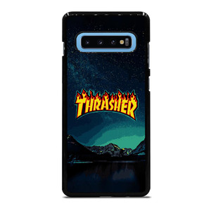 THRASHER SKATEBOARD MAGAZINE SKY NIGHT Samsung Galaxy S10 Plus Case THRASHER SKATEBOARD MAGAZINE SKY NIGHT Samsung Galaxy S10 Plus Case