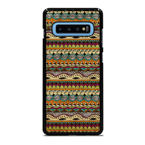 TIBAL PATTERN AZTEC Samsung Galaxy S10 Plus Case TIBAL PATTERN AZTEC Samsung Galaxy S10 Plus Case
