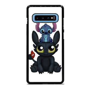 TOOTHLESS AND STITCH CARTOON Samsung Galaxy S10 Plus Case