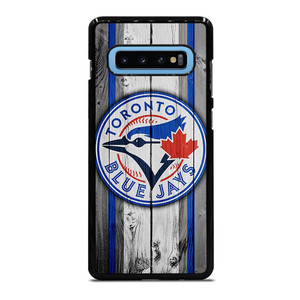 TORONTO BLUE JAYS WOODEN LOGO Samsung Galaxy S10 Plus Case TORONTO BLUE JAYS WOODEN LOGO Samsung Galaxy S10 Plus Case