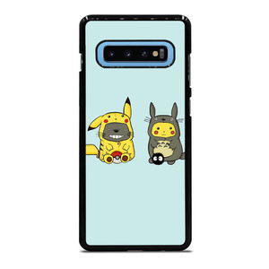TOTORO X PIKACHU CARTOON Samsung Galaxy S10 Plus Case TOTORO X PIKACHU CARTOON Samsung Galaxy S10 Plus Case