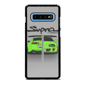 TOYOTA SUPRA CAR CLIPART Samsung Galaxy S10 Plus Case TOYOTA SUPRA CAR CLIPART Samsung Galaxy S10 Plus Case