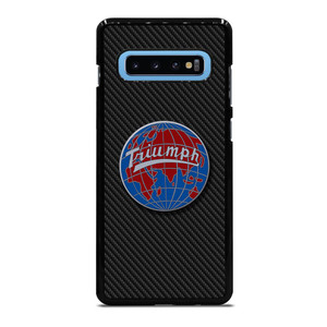 TRIUMPH WORLDWIDE LOGO CARBON Samsung Galaxy S10 Plus Case TRIUMPH WORLDWIDE LOGO CARBON Samsung Galaxy S10 Plus Case