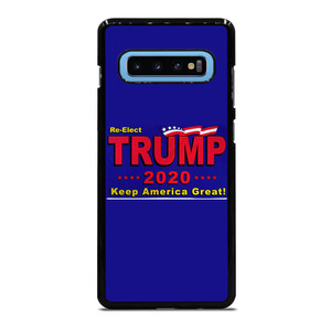 TRUMP 2020 RE ELECT KEEP AMERICA GREAT Samsung Galaxy S10 Plus Case TRUMP 2020 RE ELECT KEEP AMERICA GREAT Samsung Galaxy S10 Plus Case