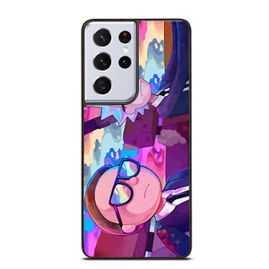 RICK AND MORTY CARTOON RAINBOW Samsung Galaxy S21 Ultra Case