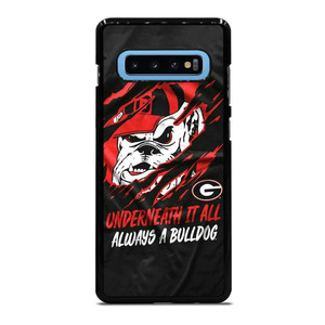UGA GEORGIA BULLDOGS UNDERNEATH IT ALL Samsung Galaxy S10 Plus Case UGA GEORGIA BULLDOGS UNDERNEATH IT ALL Samsung Galaxy S10 Plus Case