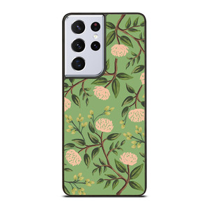 RIFLE PAPER EMERALD PEONIES Samsung Galaxy S21 Ultra Case RIFLE PAPER EMERALD PEONIES Samsung Galaxy S21 Ultra Case