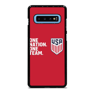 USA SOCCER ONE NATION ONE TEAM Samsung Galaxy S10 Plus Case USA SOCCER ONE NATION ONE TEAM Samsung Galaxy S10 Plus Case