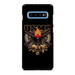 USMC MARINE CORPS SKULL LOGO Samsung Galaxy S10 Plus Case USMC MARINE CORPS SKULL LOGO Samsung Galaxy S10 Plus Case