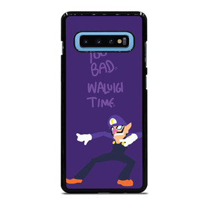 WALUIGI TIME TOO BAD Samsung Galaxy S10 Plus Case WALUIGI TIME TOO BAD Samsung Galaxy S10 Plus Case