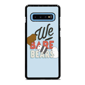 WE BARE BEARS CARTOON LOGO Samsung Galaxy S10 Plus Case WE BARE BEARS CARTOON LOGO Samsung Galaxy S10 Plus Case
