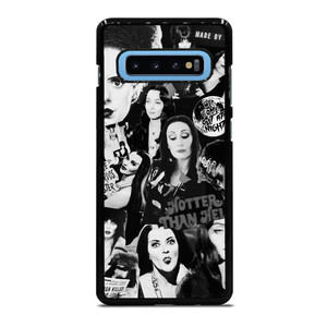 WEDNESDAY ADDAMS FAMILY COLLAGE Samsung Galaxy S10 Plus Case