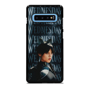WEDNESDAY ADDAMS JENNA ORTEGA 2 Samsung Galaxy S10 Plus Case WEDNESDAY ADDAMS JENNA ORTEGA 2 Samsung Galaxy S10 Plus Case