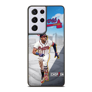 RONALD ACUNA JR ATLANTA BRAVES Samsung Galaxy S21 Ultra Case RONALD ACUNA JR ATLANTA BRAVES Samsung Galaxy S21 Ultra Case