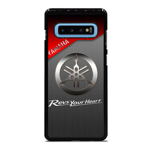 YAMAHA REVS YOUR HEART METAL LOGO Samsung Galaxy S10 Plus Case YAMAHA REVS YOUR HEART METAL LOGO Samsung Galaxy S10 Plus Case