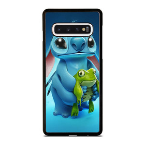 LILO AND STITCH AND FROG Samsung Galaxy S10 Case LILO AND STITCH AND FROG Samsung Galaxy S10 Case