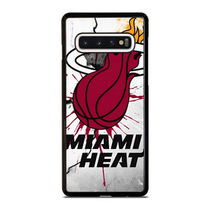 MIAMI HEAT CRACKED LOGO Samsung Galaxy S10 Case MIAMI HEAT CRACKED LOGO Samsung Galaxy S10 Case