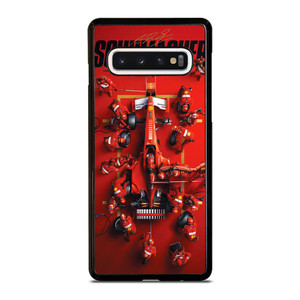 MICHAEL SCHUMACHER PIT STOP Samsung Galaxy S10 Case