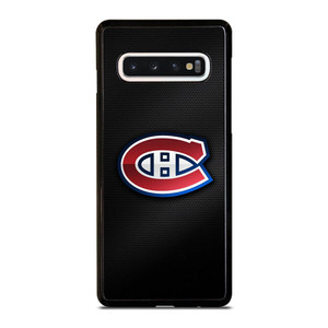 MONTREAL CANADIENS CARBON LOGO Samsung Galaxy S10 Case