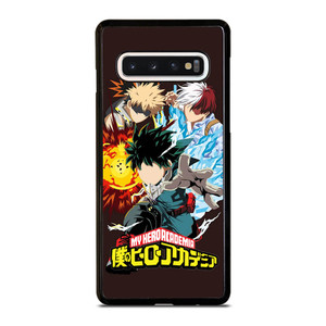 MY HERO ACADEMIA DEKU TODOROKI AND BAKUGOU Samsung Galaxy S10 Case MY HERO ACADEMIA DEKU TODOROKI AND BAKUGOU Samsung Galaxy S10 Case