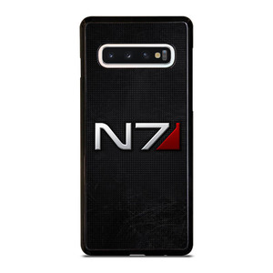 N7 MASS EFFECT PLATE EMBLEM Samsung Galaxy S10 Case