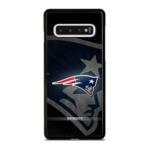 NEW ENGLAND PATRIOTS METAL LOGO Samsung Galaxy S10 Case