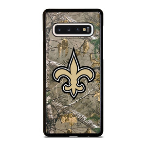 NEW ORLEANS SAINTS CAMO LOGO Samsung Galaxy S10 Case