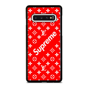 NEW SUPREME RED PATTERN Samsung Galaxy S10 Case