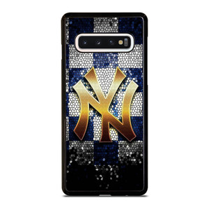NEW YORK YANKEES GLASS ART Samsung Galaxy S10 Case