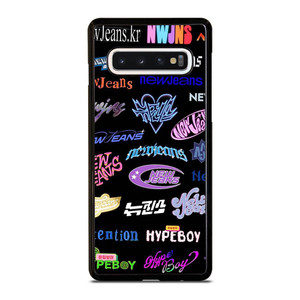 NEWJEANS STICKER COLLAGE Samsung Galaxy S10 Case