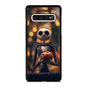 NIGHTMARE BEFORE CHRISTMAS JACK AND SALLY PORTRAIT Samsung Galaxy S10 Case