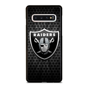 OAKLAND RAIDERS METAL LOGO Samsung Galaxy S10 Case