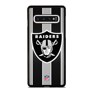 OAKLAND RAIDERS STRIPE LOGO Samsung Galaxy S10 Case OAKLAND RAIDERS STRIPE LOGO Samsung Galaxy S10 Case