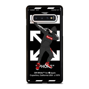 OFF WHITE DAB SUPREME Samsung Galaxy S10 Case OFF WHITE DAB SUPREME Samsung Galaxy S10 Case