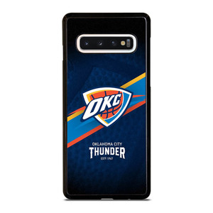 OKLAHOMA CITY THUNDER NBA TEAM Samsung Galaxy S10 Case OKLAHOMA CITY THUNDER NBA TEAM Samsung Galaxy S10 Case