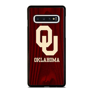 OKLAHOMA SOONERS WOODEN LOGO Samsung Galaxy S10 Case