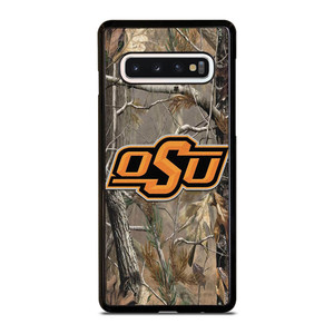 OKLAHOMA STATE UNIVERSITY CAMO LEAF Samsung Galaxy S10 Case OKLAHOMA STATE UNIVERSITY CAMO LEAF Samsung Galaxy S10 Case