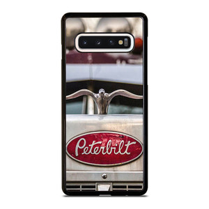 PETERBILT TRUCK METAL EMBLEM Samsung Galaxy S10 Case PETERBILT TRUCK METAL EMBLEM Samsung Galaxy S10 Case