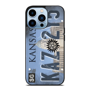 SUPERNATURAL LICENSE PLATE CUSTOM iPhone 13 Pro Max Case