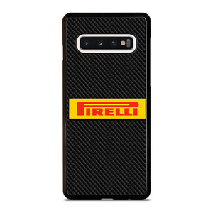 PIRELLI TIRE LOGO CARBOON Samsung Galaxy S10 Case PIRELLI TIRE LOGO CARBOON Samsung Galaxy S10 Case