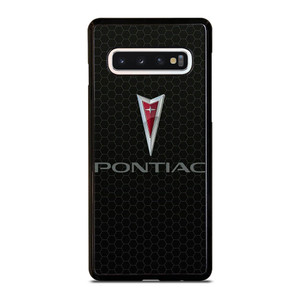PONTIAC AUTOMOBILE LOGO METAL Samsung Galaxy S10 Case PONTIAC AUTOMOBILE LOGO METAL Samsung Galaxy S10 Case