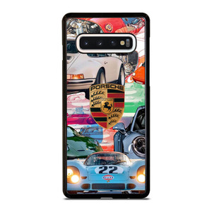 PORSCHE COLLAGE POSTER Samsung Galaxy S10 Case