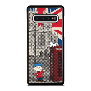 SNOOPY BOX TELEPHONE Samsung Galaxy S10 Case SNOOPY BOX TELEPHONE Samsung Galaxy S10 Case