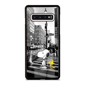 SNOOPY STREET RAIN Samsung Galaxy S10 Case
